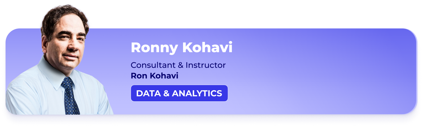 ronny kohavi